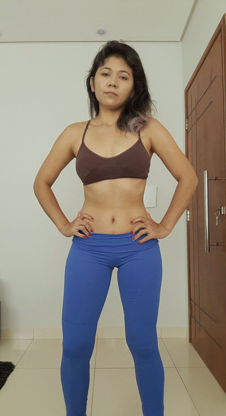 Meu objetivo final é fazer os gominhos na barriga, e eu vou chegar lá!! =)
